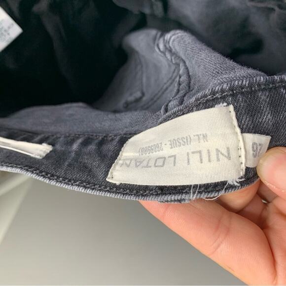 Nili Lotan vianca flare black ankle jeans size 26 - Picture 8 of 11